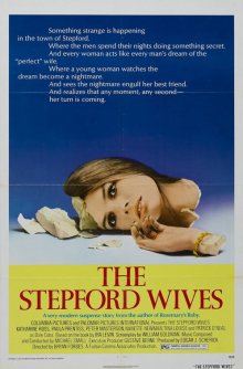 Movie poster, The Stepford Wives, Festivale film review; 220x334