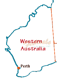 mini map of western australia