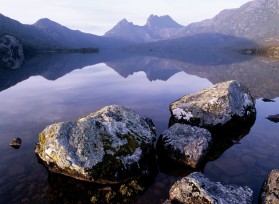 Cradle Mountain and Lake Dove, Tasmania; photo Paul Sinclair courtesy Tourism Tasmania