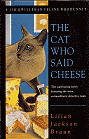 book cover, The Cat Who Said Cheese, Lilian Jackson Braun, buy, purchase online