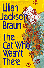 book cover, The Cat Who Wasn't There, Lilian Jackson Braun