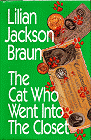 book cover, The Cat Who Went into the Closet, Lilian Jackson Braun, buy, purchase, online