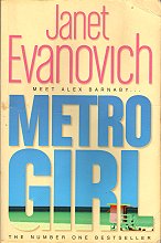book cover, Metro Girl, by Janet Evanovich; 146x220