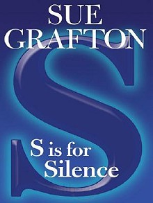 book cover, S is for Silence, Sue Grafton; 220x293