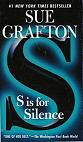 book cover, S is for Silence, by Sue Grafton