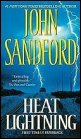 Book cover, Heat Lightning, John Sandford; 81x139