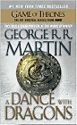 book cover, A Dance with Dragons, by George R. R. Martin; 86x140