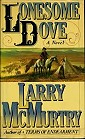 book cover Lonesome Dove by Larry McMurtry; 85x139