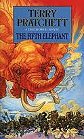 Book cover, The Fifth Elephant, Terry Pratchett; 84x139
