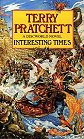Book cover, Interesting Times, Terry Pratchett; 84x139