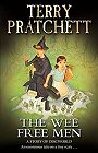Book cover, The Wee Free Men, Terry Pratchett; 90x140