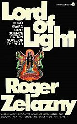 book cover, Lord of Light by Roger Zelazny; 160x256