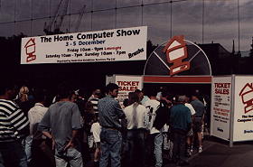 Home Computer Show in the old Exhibition Buildings, Melbourne, Victoria; pcshow03.jpg - 14412 Bytes