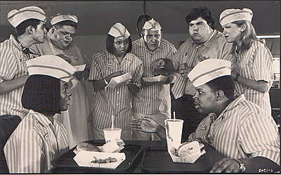 The gang at Good Burger, movie still, Festivale movie review