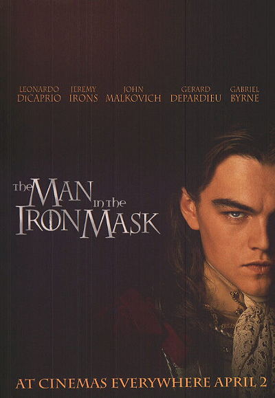 Movie Poster, Man in the Iron Mask (Festivale movie review)