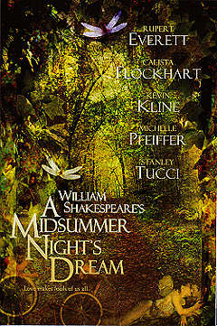 Movie Poster, A Midsummer Night's Dream; Festivale film review section; midsummer.jpg - 40286 Bytes