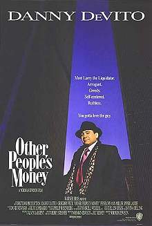 Movie poster, Other People's Money; Festivale film review