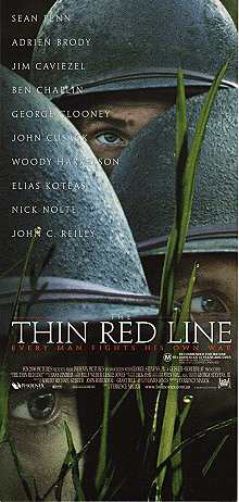 Movie Poster, The Thin Red Line, Festivale film reviews; thinredline.jpg - 22046 Bytes