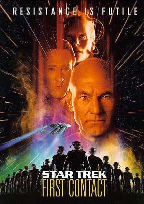 Movie Poster, Star Trek First Contact, Festivale film section