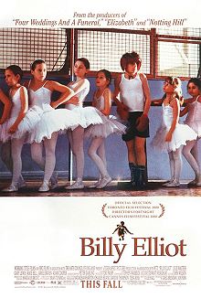movie poster, Billy Elliot, film review