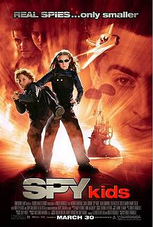 movie poster, Spy Kids, Festivale film review section