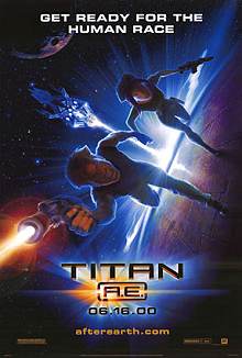 movie poster, Titan A.E., Festivale film review