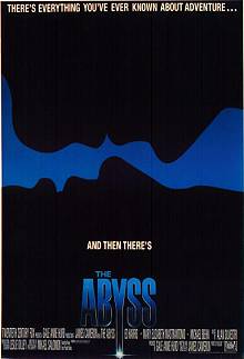 Movie poster, The Abyss, Festivale film review; 220x323