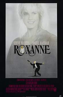 Movie poster, Roxanne; Festivale film reivew