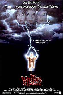 Movie poster, Witches of Eastwick; Festivale film review