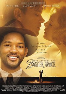 Movie poster, The Legend of Bagger Vance, film review