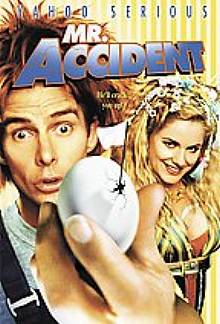 Movie poster; Mr Accident; Festivale film review; 220x324