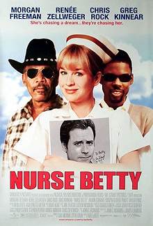movie poster, Nurse Betty, Festivale film review section