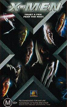 Movie poster, X-Men; Festivale film review