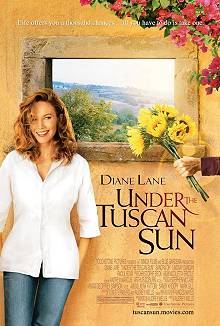 Movie poster, Under the Tuscan Sun; Festivale film review