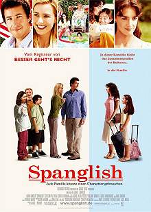 Movie poster, Spanglish; Festivale film review