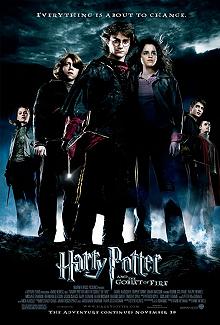 Movie poster, Harry Potter and the Goblet of Fire; Festivale film review