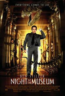 Movie poster, Night at the Museum; Festivale film review