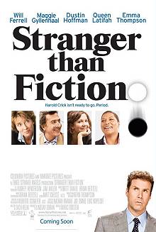 Movie poster, Stranger than Fiction; Festivale film review