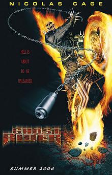Movie poster, Ghost Rider; Festivale film review