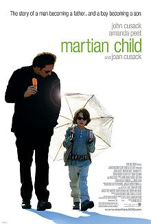 movie poster, The Martian Child script by David Gerrold; 220x326