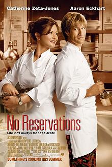 Movie poster, No Reservations; Festivale film review