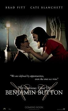 Movie poster, Curious Case of Benjamin Button; Festivale film review