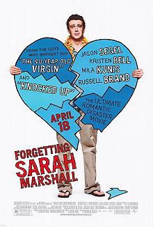 Movie poster, Forgetting Sarah Marshall; Festivale film review