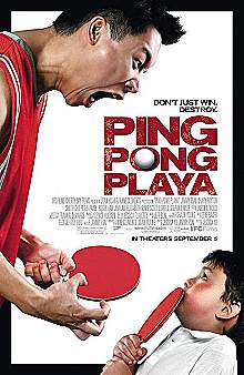 Movie poster, Ping Pong Playa; Festivale film review
