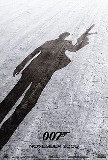 Movie poster, Quantum of Solace; FEstivale film review