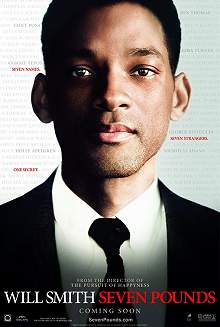 Movie poster, Seven Pounds; Festivale film review