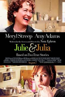 Movie poster; Julie & Julia; Festivale film review; 220x327