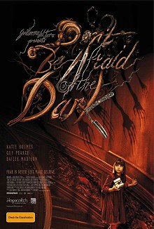 movie poster, Don't Be Afraid of the Dark; 220x326
