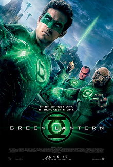 Movie Poster, Green Lantern, Festivale film review; 220x326