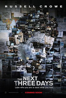 movie poster The Next Three Days, Festivale film review; 220x328